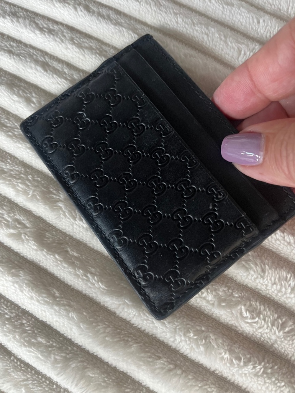 Gucci card holder wallet